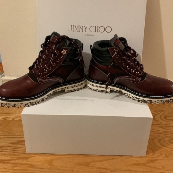 BRAND NEW Jimmy Choo Combat Style Men’s Boot - Picture 10 of 10